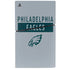 NFL Philadelphia Eagles Silver Performance Series PS5 Slim Disk Bundle Skin