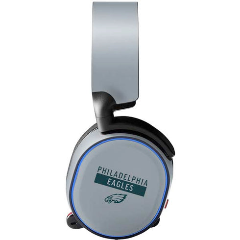 NFL Philadelphia Eagles Silver Performance Series SteelSeries Arctis 3 Skin
