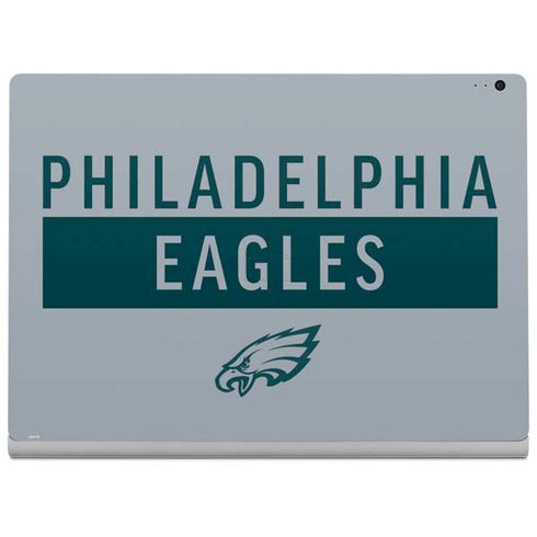 NFL Philadelphia Eagles Silver Performance Series Surface Book 2 13.5in Skin