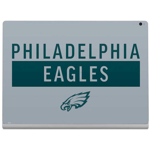 NFL Philadelphia Eagles Silver Performance Series Surface Book 2 15in Skin