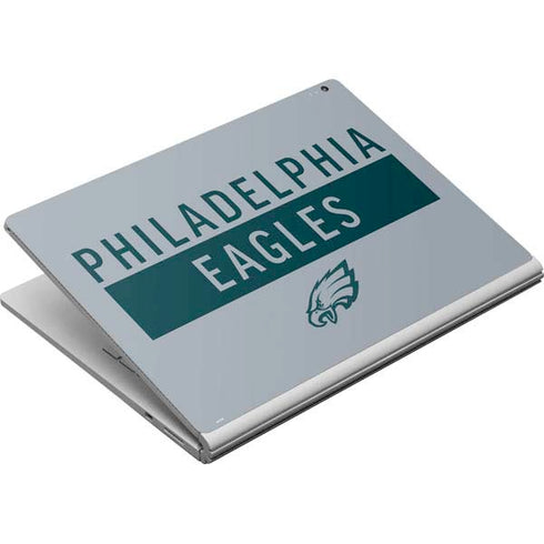 NFL Philadelphia Eagles Silver Performance Series Surface Book Skin