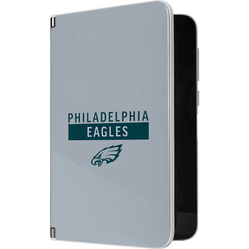 NFL Philadelphia Eagles Silver Performance Series Surface Duo Skin