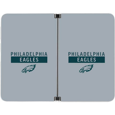 NFL Philadelphia Eagles Silver Performance Series Surface Duo Skin