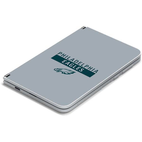 NFL Philadelphia Eagles Silver Performance Series Surface Duo Skin