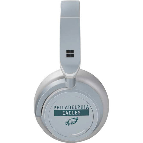 NFL Philadelphia Eagles Silver Performance Series Surface Headphones Skin