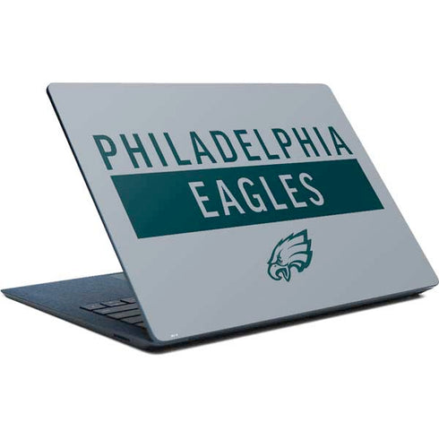 NFL Philadelphia Eagles Silver Performance Series Surface Laptop Skin