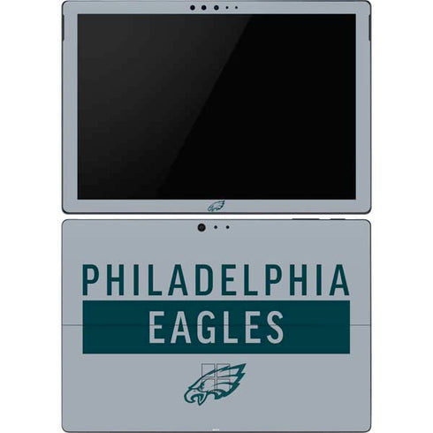 NFL Philadelphia Eagles Silver Performance Series Surface Pro 6 Skin
