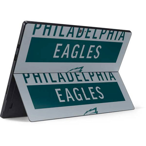 NFL Philadelphia Eagles Silver Performance Series Surface Pro 6 Skin