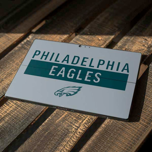 NFL Philadelphia Eagles Silver Performance Series Surface Pro 6 Skin