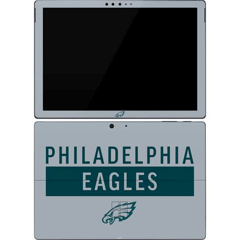 NFL Philadelphia Eagles Silver Performance Series Surface Pro 7 Skin