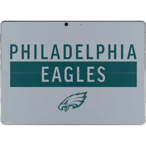 NFL Philadelphia Eagles Silver Performance Series Surface Pro 8 Skin