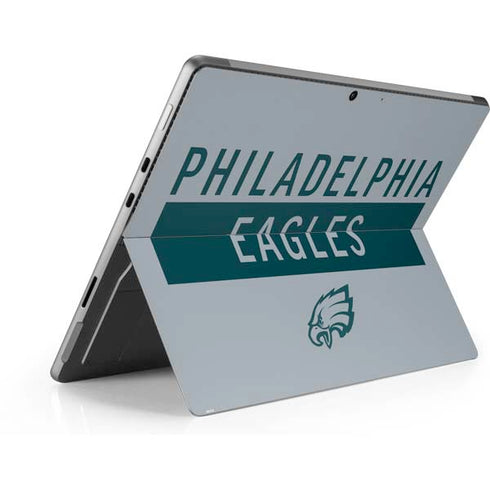 NFL Philadelphia Eagles Silver Performance Series Surface Pro 8 Skin