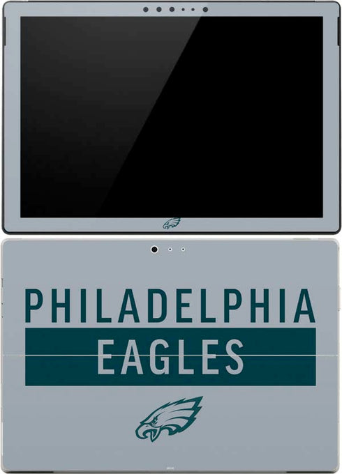 NFL Philadelphia Eagles Silver Performance Series Surface Pro (2017) Skin