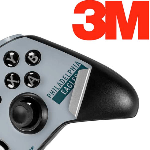 NFL Philadelphia Eagles Silver Performance Series Xbox One Elite Controller Skin
