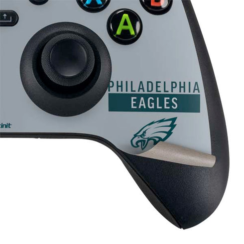 NFL Philadelphia Eagles Silver Performance Series Xbox Series X Controller Skin