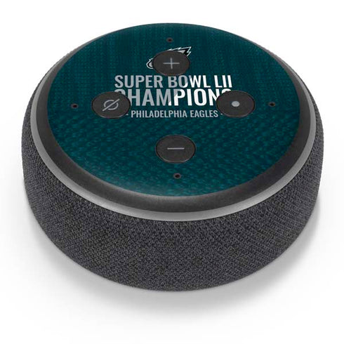 NFL Philadelphia Eagles Super Bowl LII Champions Amazon Echo Dot Skin