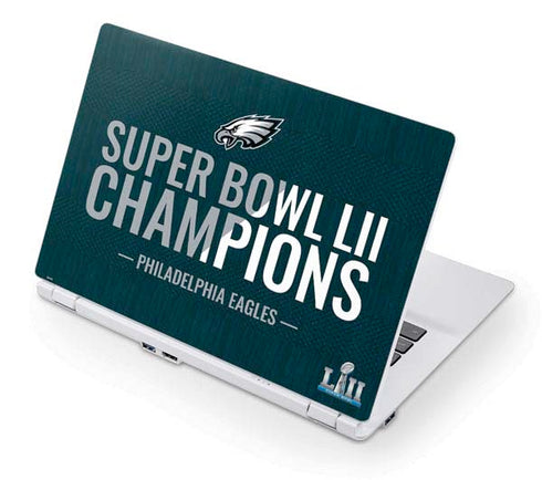 NFL Philadelphia Eagles Super Bowl LII Champions Acer Chromebook Skin