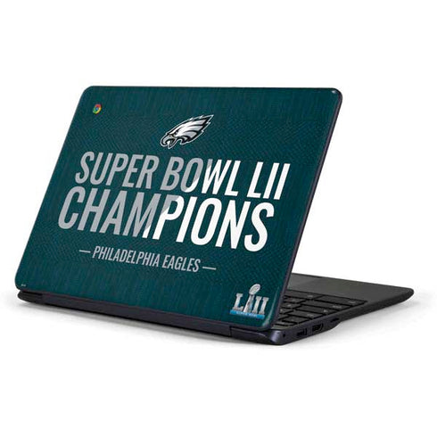 NFL Philadelphia Eagles Super Bowl LII Champions Samsung Chromebook Skin