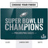NFL Philadelphia Eagles Super Bowl LII Champions Dell Vostro Skin