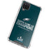 NFL Philadelphia Eagles Super Bowl LII Champions Galaxy A12 Clear Case