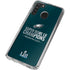 NFL Philadelphia Eagles Super Bowl LII Champions Galaxy A21 Clear Case
