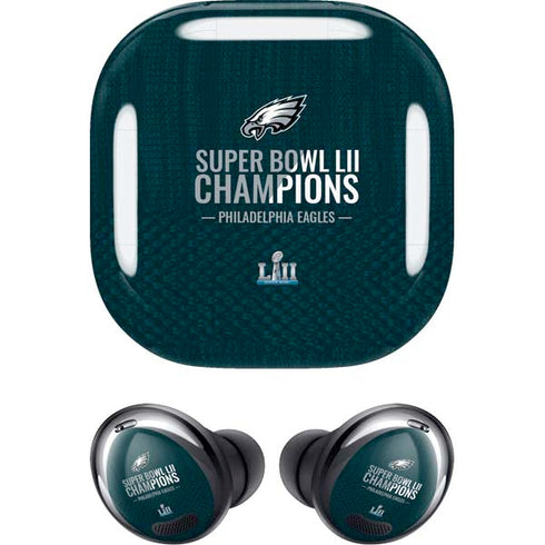 NFL Philadelphia Eagles Super Bowl LII Champions Galaxy Buds Pro Skin