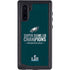 NFL Philadelphia Eagles Super Bowl LII Champions Galaxy Note 10 Waterproof Case