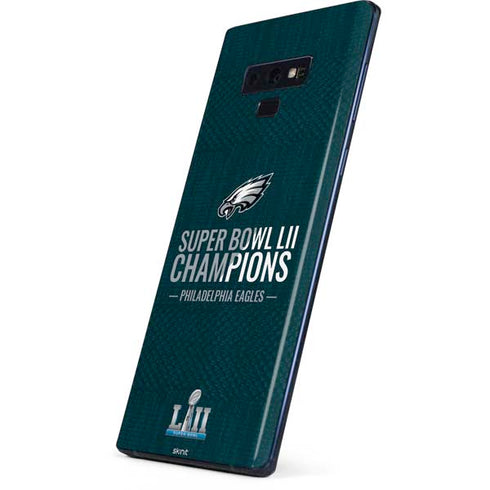 NFL Philadelphia Eagles Super Bowl LII Champions Galaxy Note 9 Skin