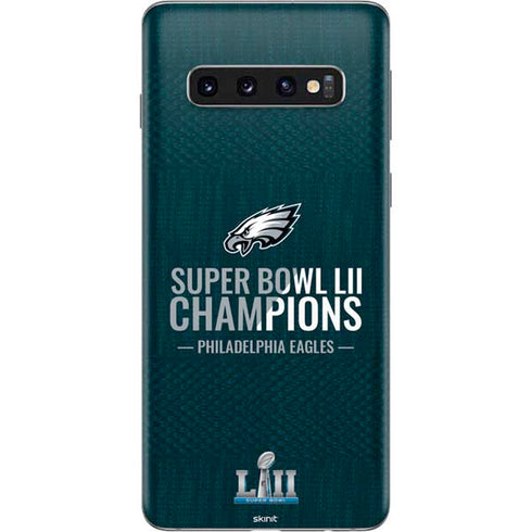 NFL Philadelphia Eagles Super Bowl LII Champions Galaxy S10 Skin