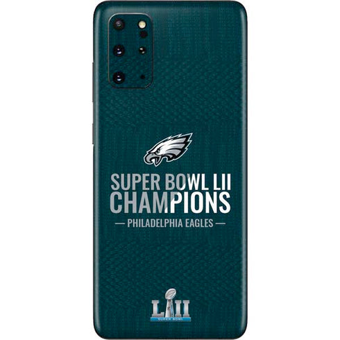 NFL Philadelphia Eagles Super Bowl LII Champions Galaxy S20 Plus Skin