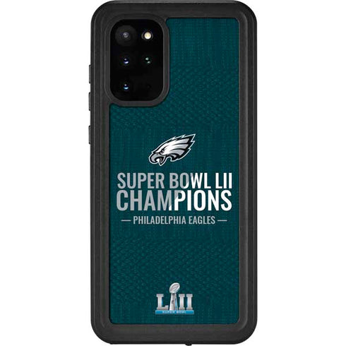 NFL Philadelphia Eagles Super Bowl LII Champions Galaxy S20 Plus Waterproof Case
