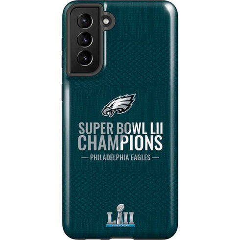 NFL Philadelphia Eagles Super Bowl LII Champions Galaxy S21 FE Pro Case