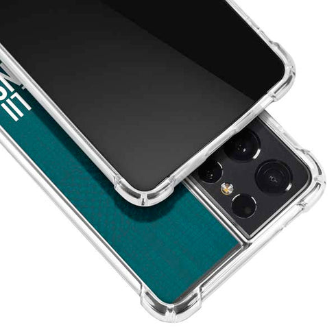 NFL Philadelphia Eagles Super Bowl LII Champions Galaxy S21 Ultra 5G Clear Case