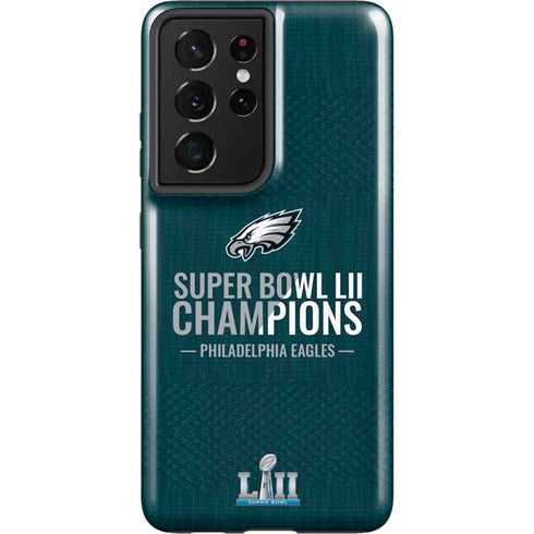 NFL Philadelphia Eagles Super Bowl LII Champions Galaxy S21 Ultra 5G Pro Case