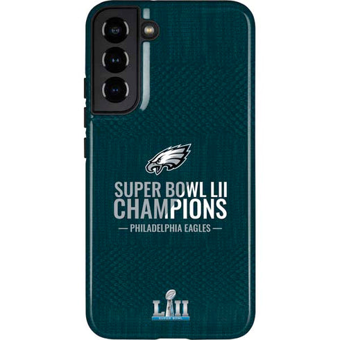 NFL Philadelphia Eagles Super Bowl LII Champions Galaxy S22 Plus Pro Case