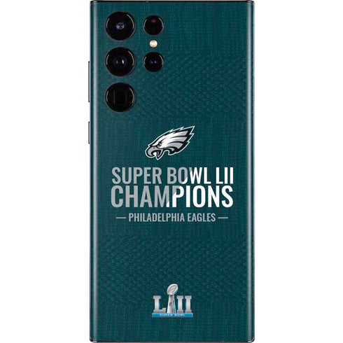 NFL Philadelphia Eagles Super Bowl LII Champions Galaxy S22 Ultra Skin