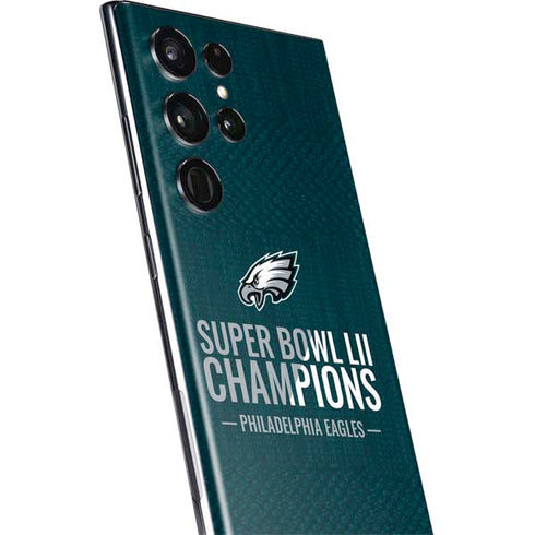 NFL Philadelphia Eagles Super Bowl LII Champions Galaxy S22 Ultra Skin