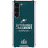 NFL Philadelphia Eagles Super Bowl LII Champions Galaxy S23 Clear Case