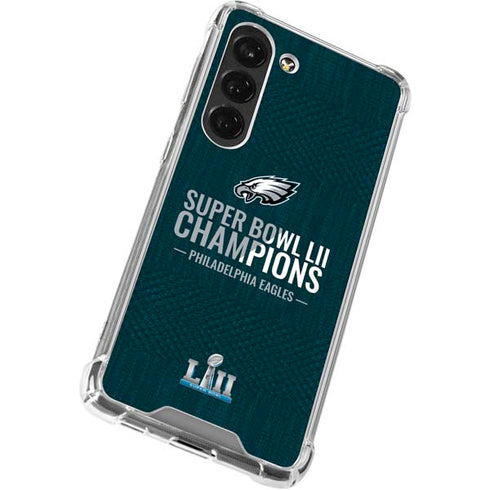 NFL Philadelphia Eagles Super Bowl LII Champions Galaxy S23 Clear Case