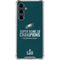 NFL Philadelphia Eagles Super Bowl LII Champions Galaxy S23 FE Clear Case
