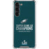 NFL Philadelphia Eagles Super Bowl LII Champions Galaxy S23 Plus Clear Case