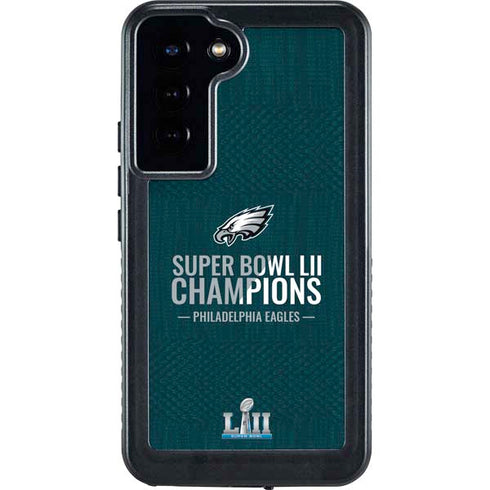 NFL Philadelphia Eagles Super Bowl LII Champions Galaxy S23 Plus Waterproof Case