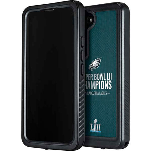 NFL Philadelphia Eagles Super Bowl LII Champions Galaxy S23 Plus Waterproof Case