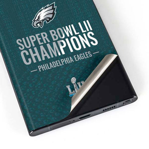NFL Philadelphia Eagles Super Bowl LII Champions Galaxy S23 Ultra Skin
