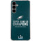 NFL Philadelphia Eagles Super Bowl LII Champions Galaxy S24 Plus Clear Case
