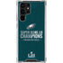NFL Philadelphia Eagles Super Bowl LII Champions Galaxy S24 Ultra Clear Case
