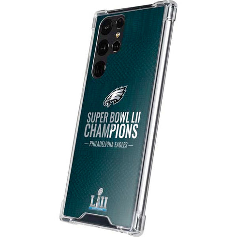 NFL Philadelphia Eagles Super Bowl LII Champions Galaxy S24 Ultra Clear Case