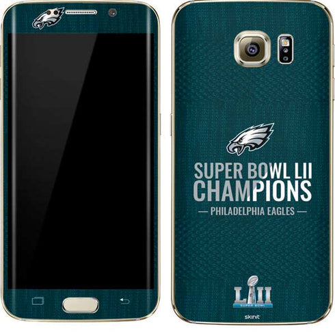 NFL Philadelphia Eagles Super Bowl LII Champions Galaxy S7 Edge Skin