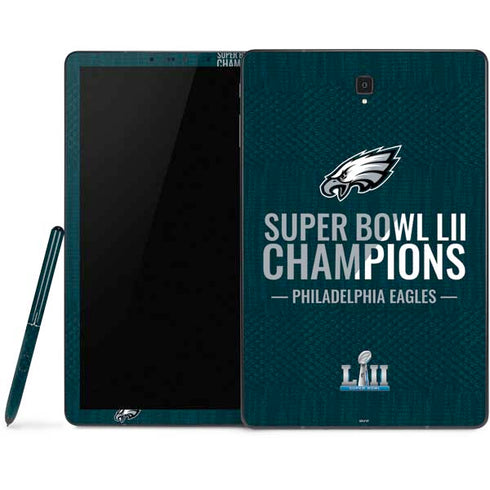 NFL Philadelphia Eagles Super Bowl LII Champions Samsung Galaxy Tab Skin