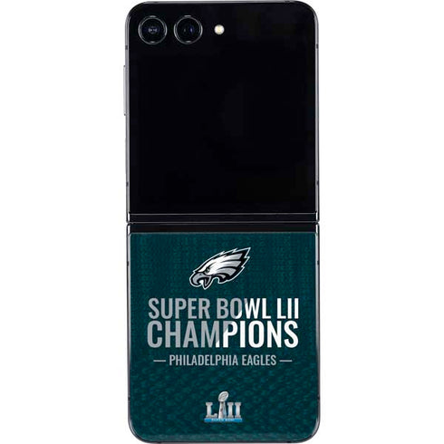 NFL Philadelphia Eagles Super Bowl LII Champions Galaxy Z Flip5 5G Skin